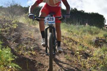 Doblete de triunfos del joven atleta teldense Pablo Rodríguez (Foto TA)